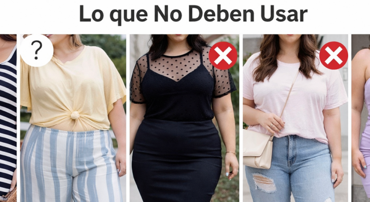 lo que no debes usar