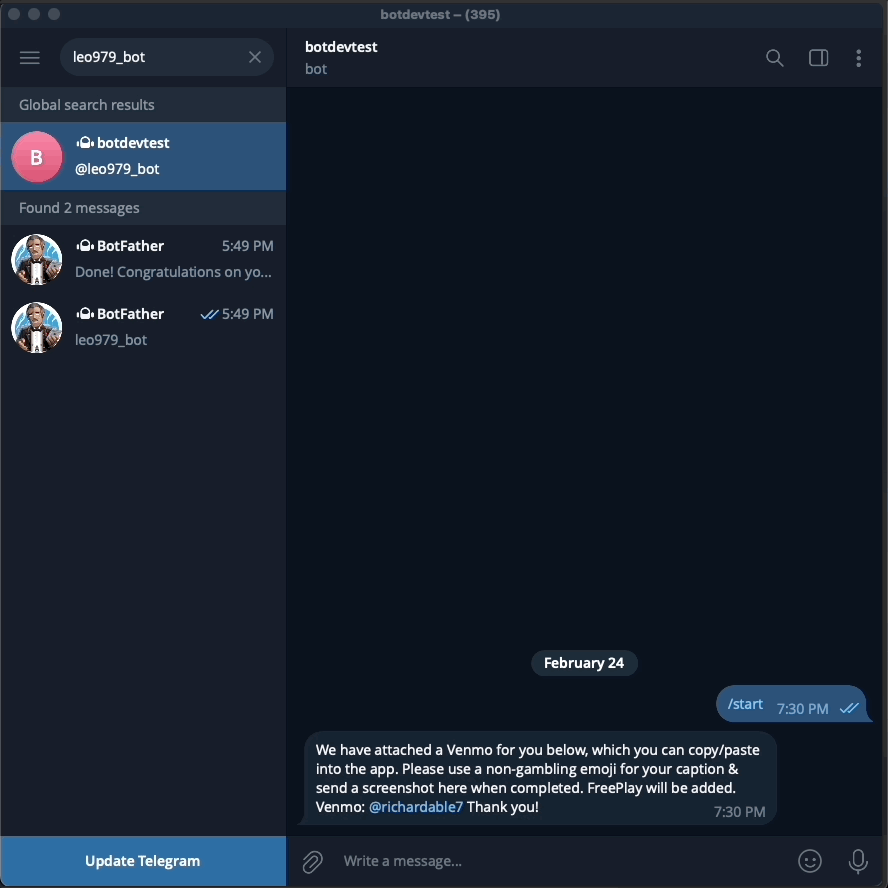 Telegram ChatBot